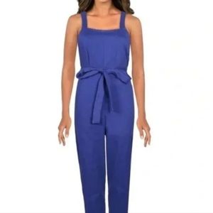 NWT Anthropologie Maronie blue jumpsuit